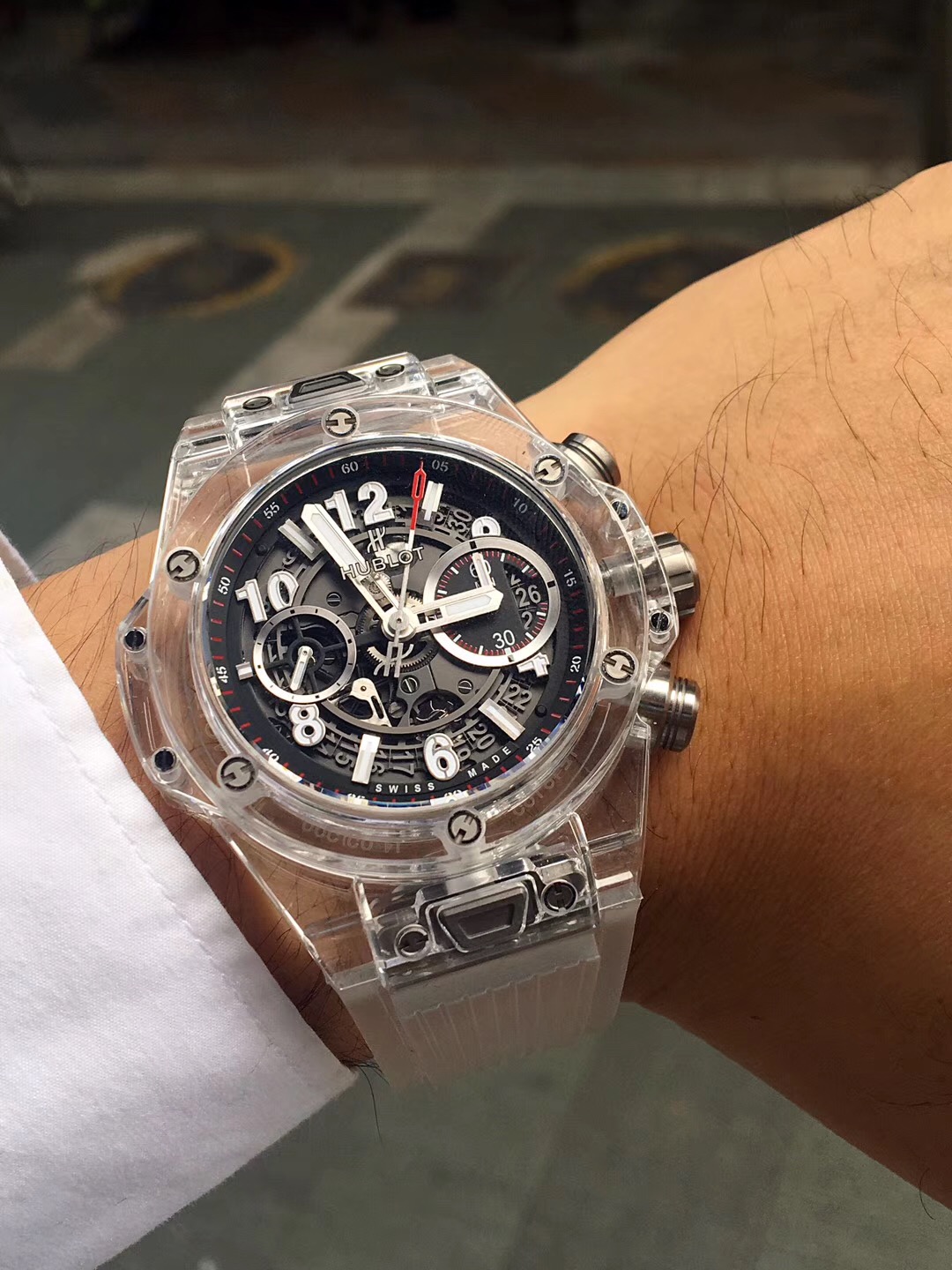 Hublot Big Bang Transparent Series 45mm(1:1 replica) - Top club