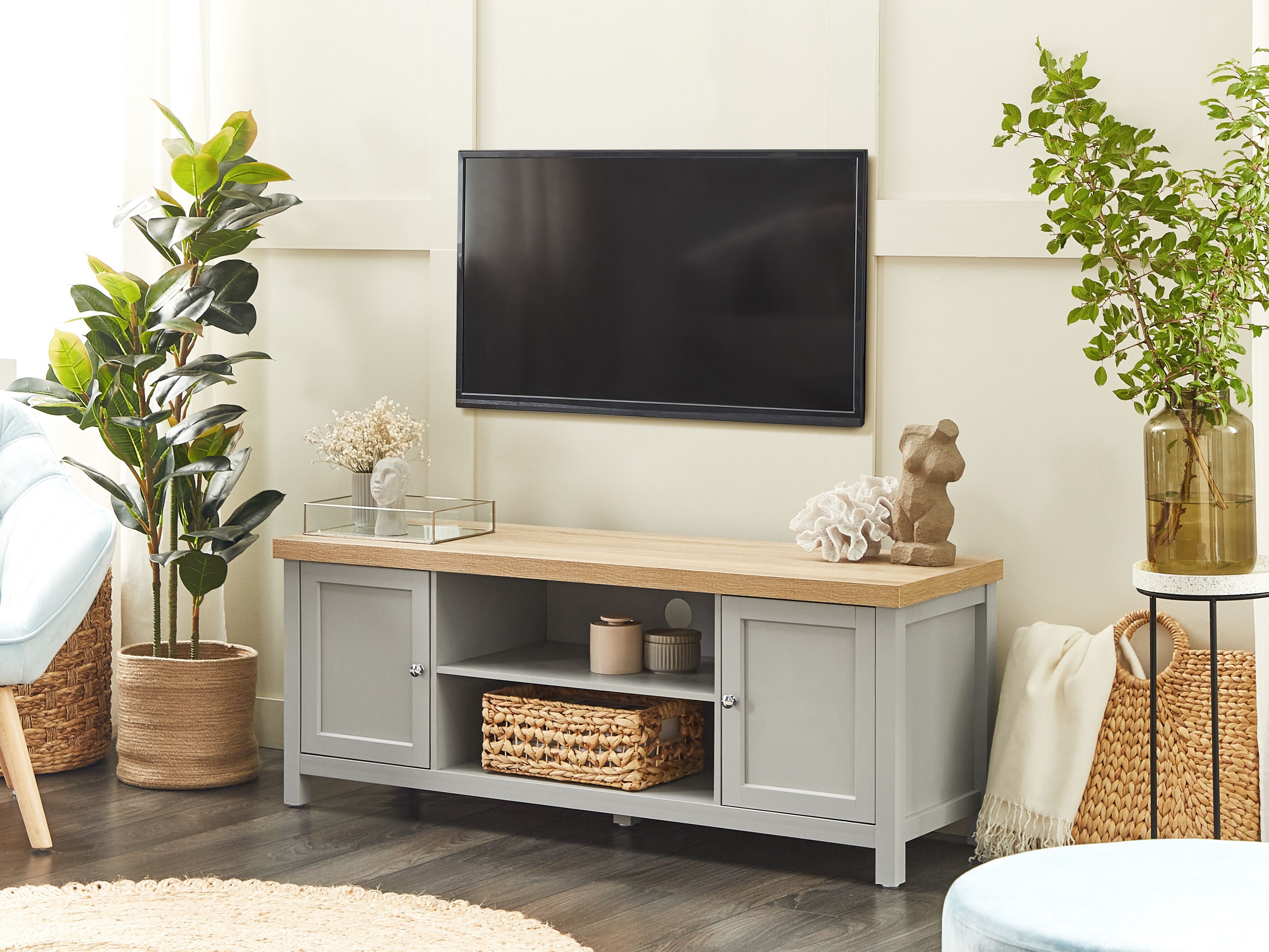 TV Stand HAMP Grey