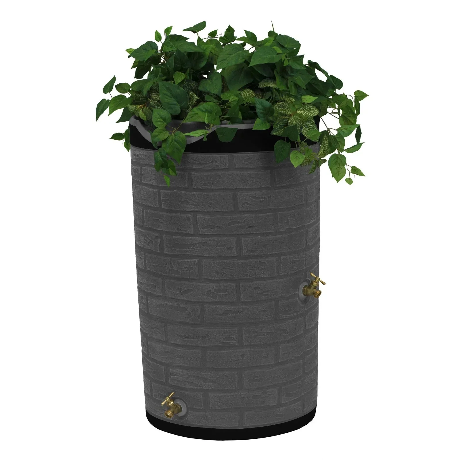 Good Ideas Impressions Downton Rain Saver Rain Barrel, 50 Gallon, Dark Granite - IMP-D50-DAR - Image 7 Good Ideas Impressions Downton Rain Saver Rain Barrel, 50 Gallon, Dark Granite - IMP-D50-DAR - Image 7