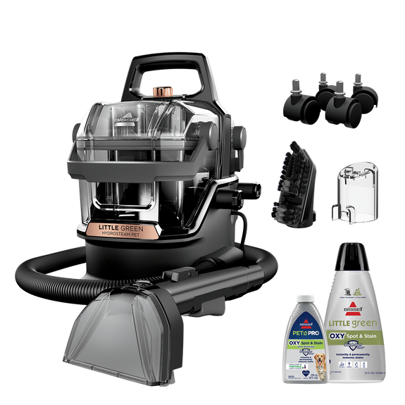 Little Green® HydroSteam® Pet Portable Carpet Cleaner Exclusive Bundle