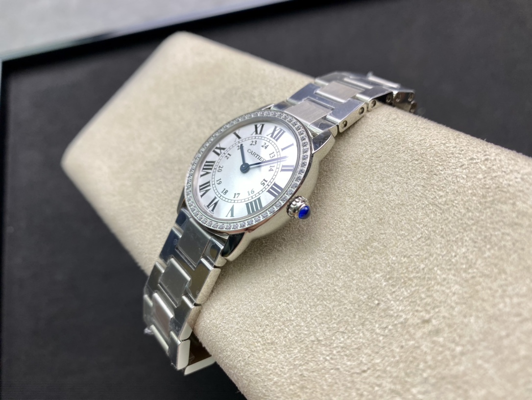 Cartier London Roman Numeral Couple's Watch Size 36mm(1:1 replica) - Top club