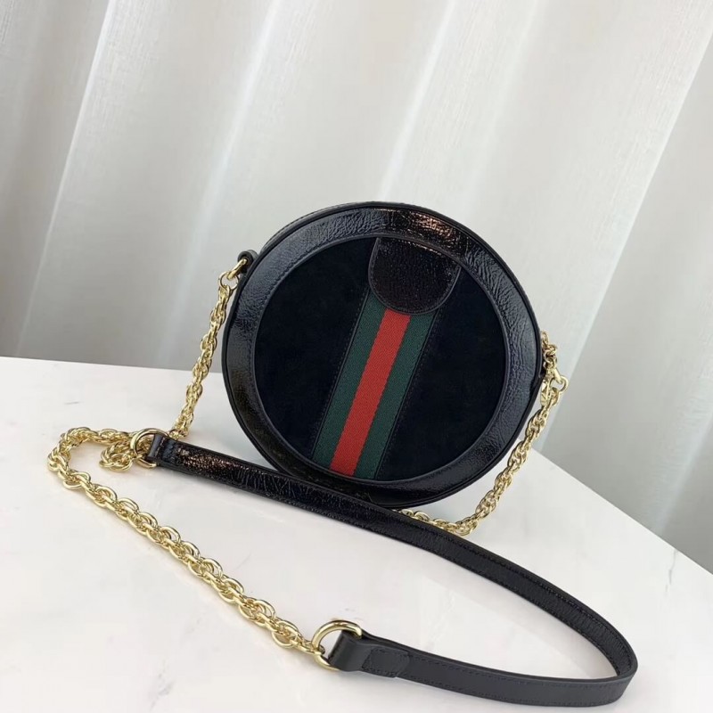 Replica Gucci Suede Ophidia Mini Round Shoulder Bag 5506181:1High-quality replica
