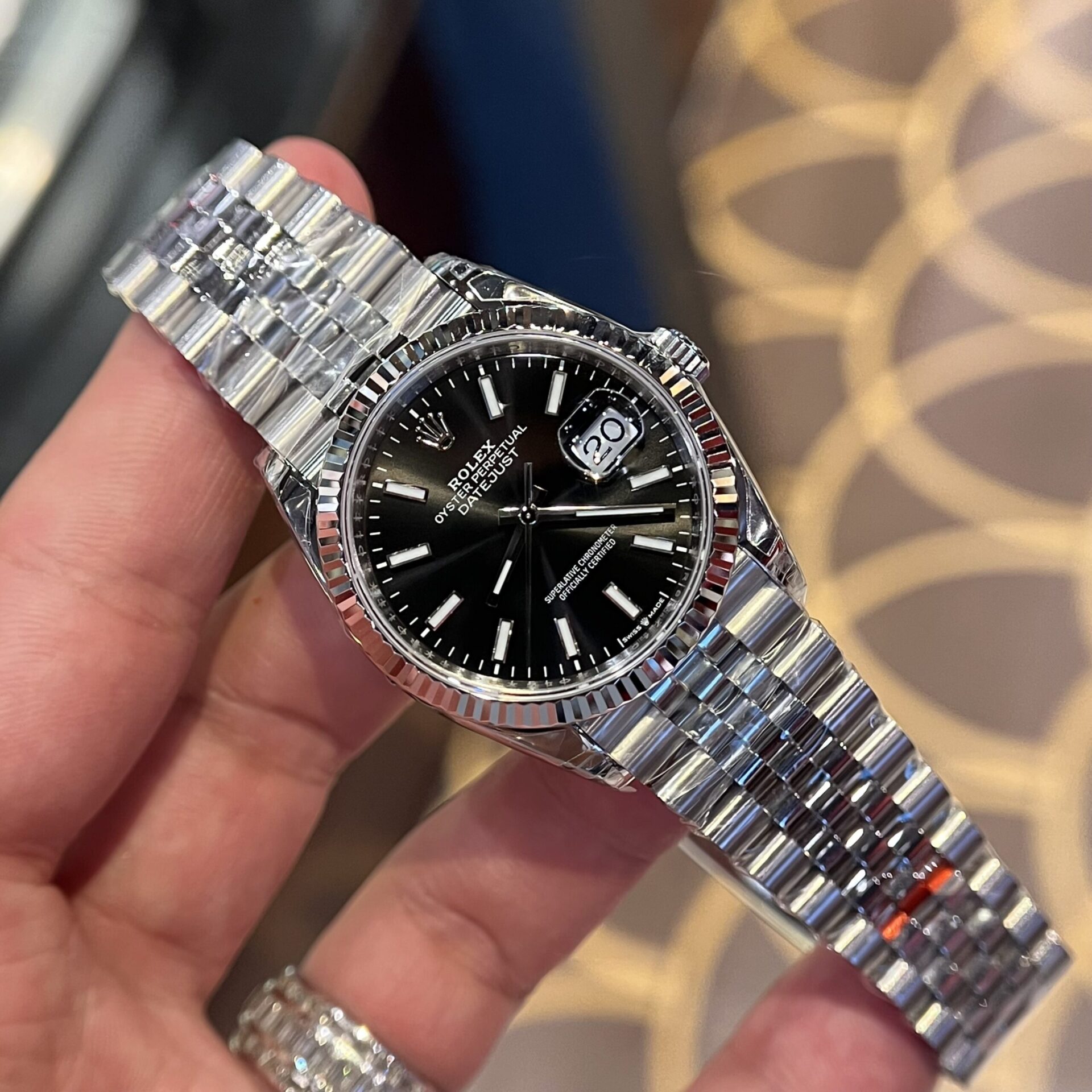 Rolex DateJust 126334 Replica Watch Black Dial VS Factory 36mm - Elite Watch Atelier