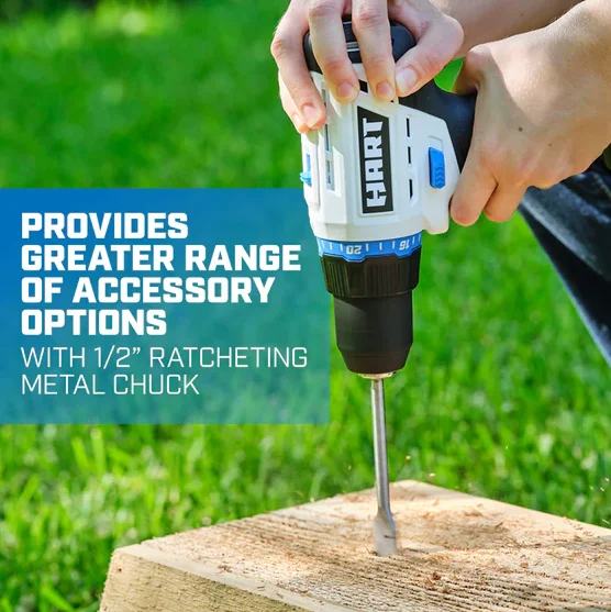 HART 20-Volt Cordless 4 Tool Combo Kit - Image 13