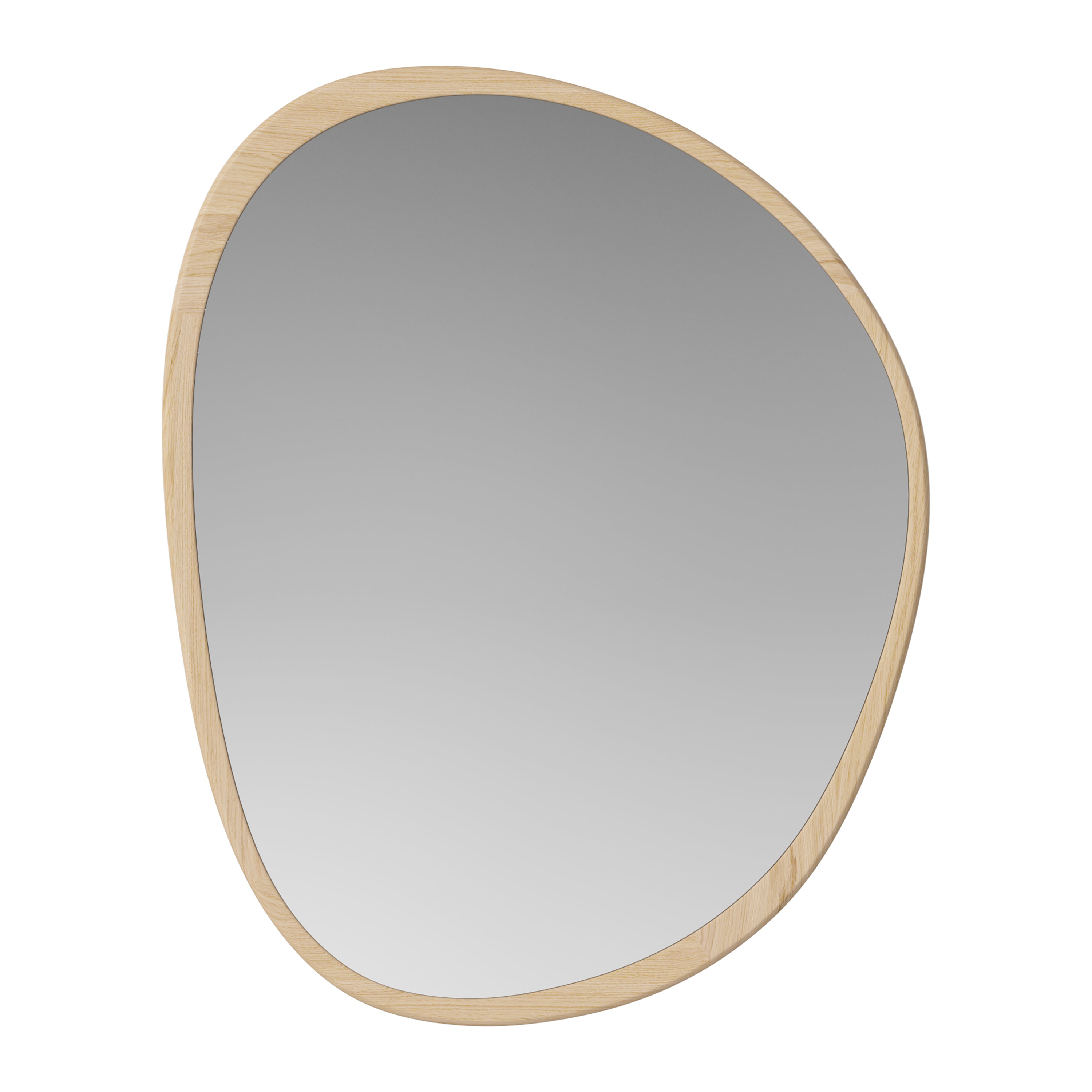 Bolia Elope Spiegel - H 71 x B 88,5 cm - White Pigmented Oiled Oak