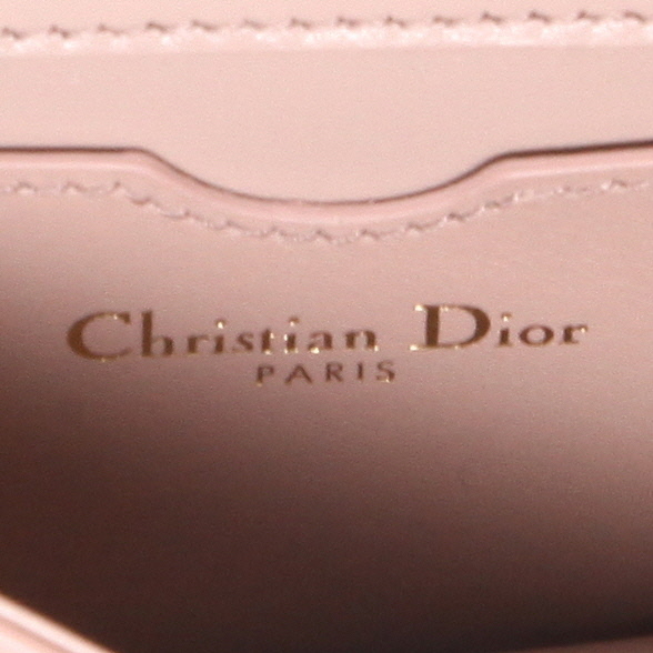 Dior Abeille pouch in powder pink leather1:1High-quality replica