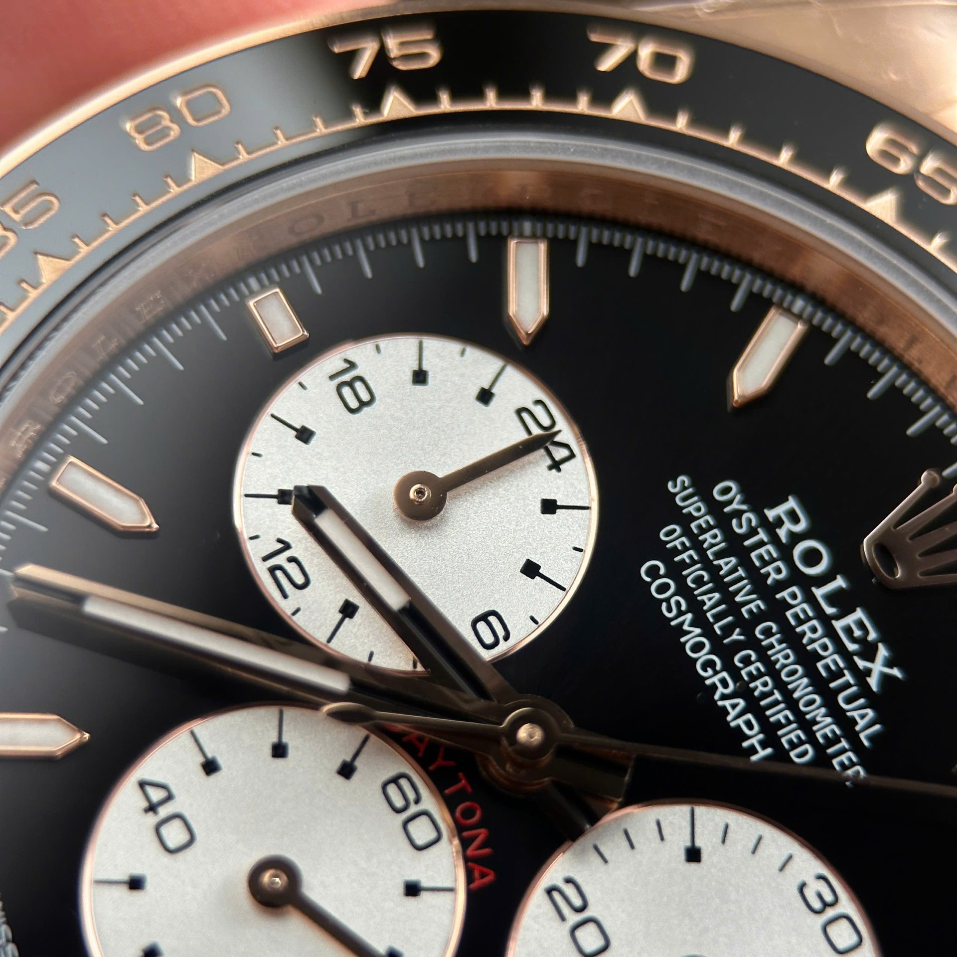 Rolex Cosmograph Daytona Le Mans 126525LN Knock Off Watches Weight 173 Grams QF Factory 40mm - Top club