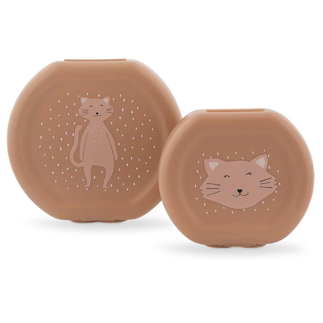 Trixie Snackbox mit Clip - 2er-Set - Mrs. Cat