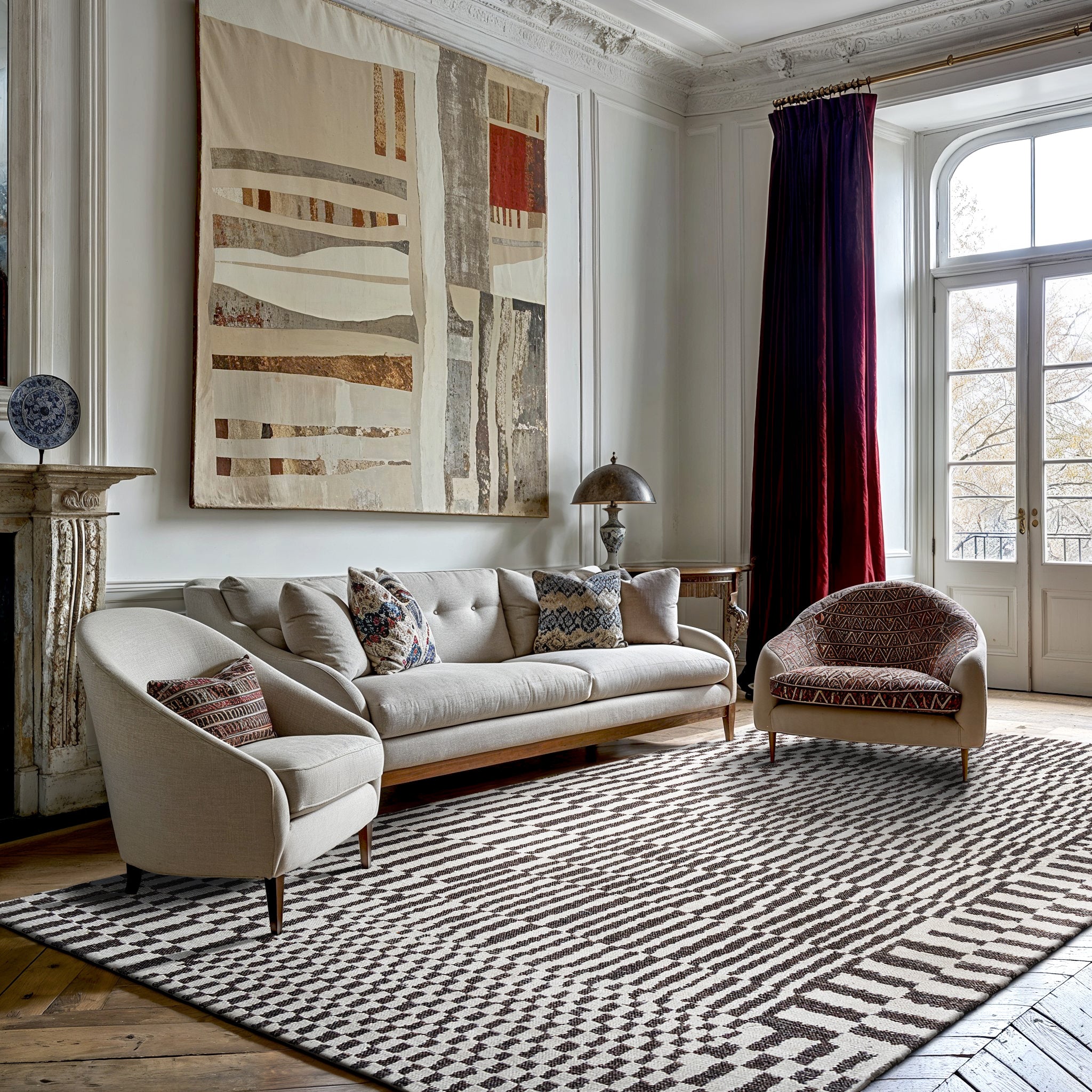 Louis de Poortere Berber Vloerkleed 140 x 200 cm - Caidal