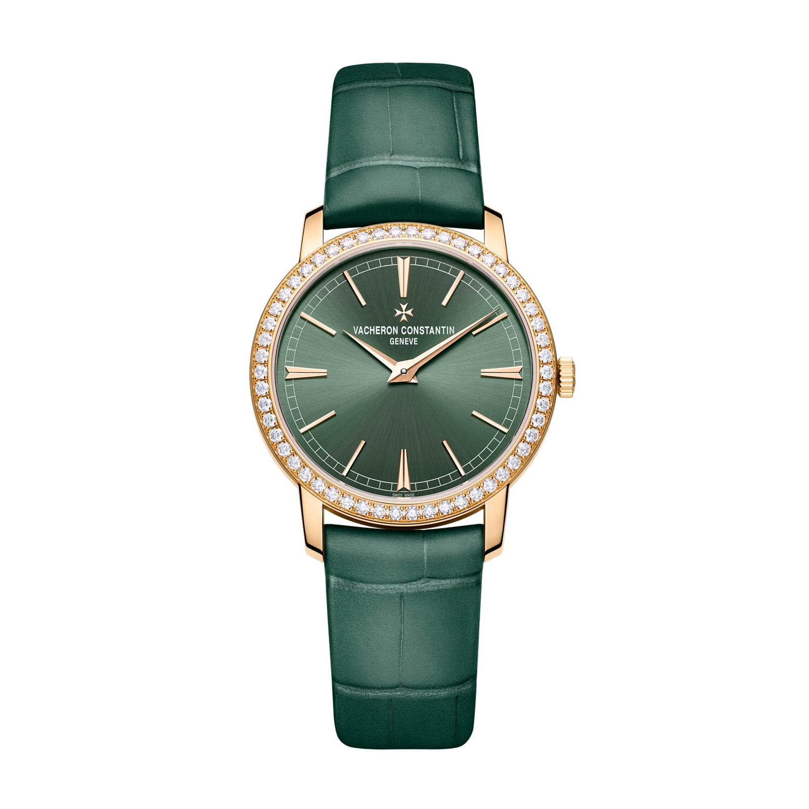 Replica Watches Fake Vacheron Constantin Traditionnelle manual-winding 33 MM PINK GOLD(1:1 replica) - Top club