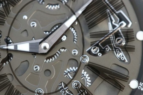 Replica Richard Mille RM033 Titanium SF Roman Markers Dial Black Rubber Strap Micro-Rotor Movement - Top club