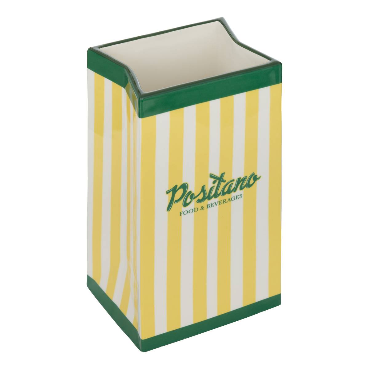 Vase "Della" Yellow, H.22.4 cm