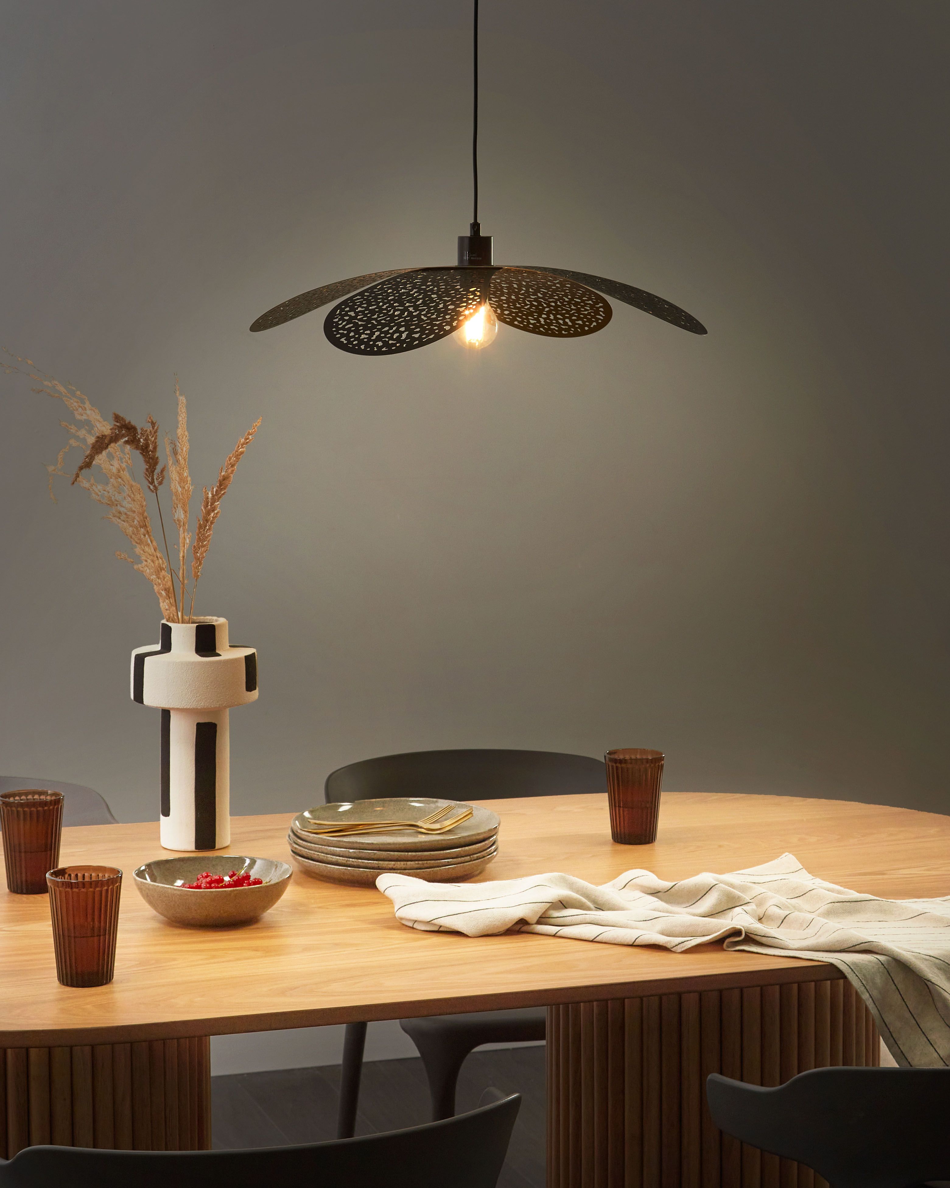 Pendant Lamp KOSHI Metal Black