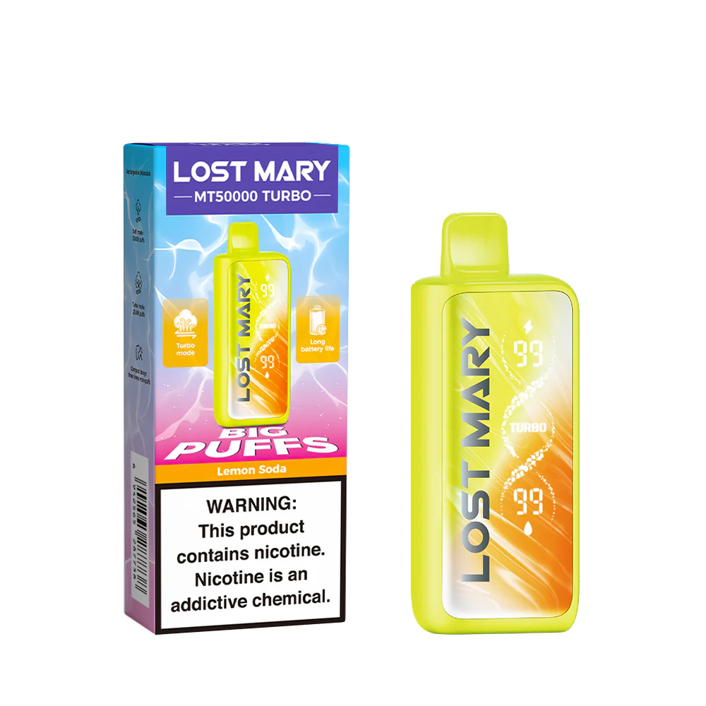 LOST MARY MT50K Turbo ładowalny jednorazowy e-papieros (wszystkie smaki)
