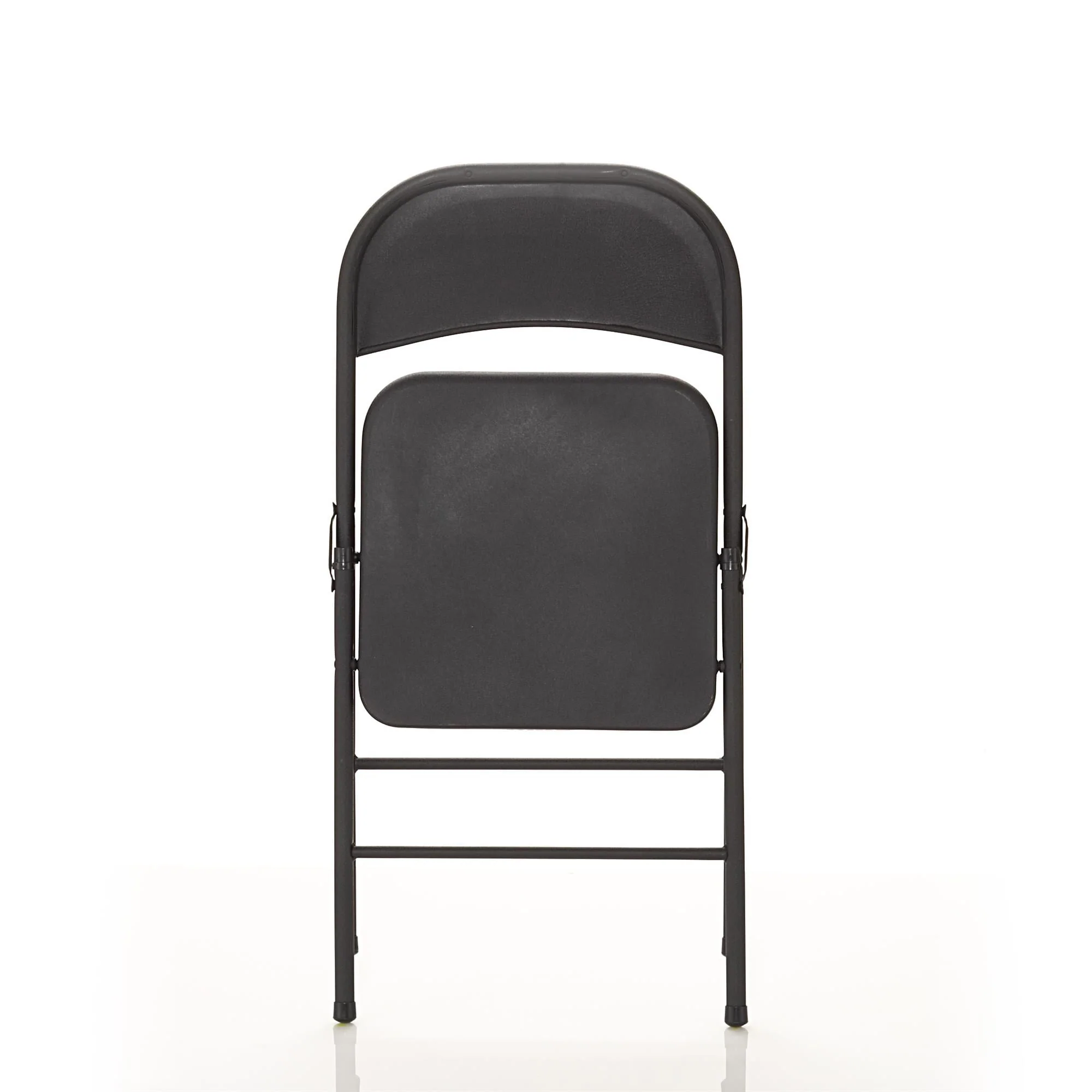 Mainstays Steel Folding Chair (4 Pack), Black - Image 3