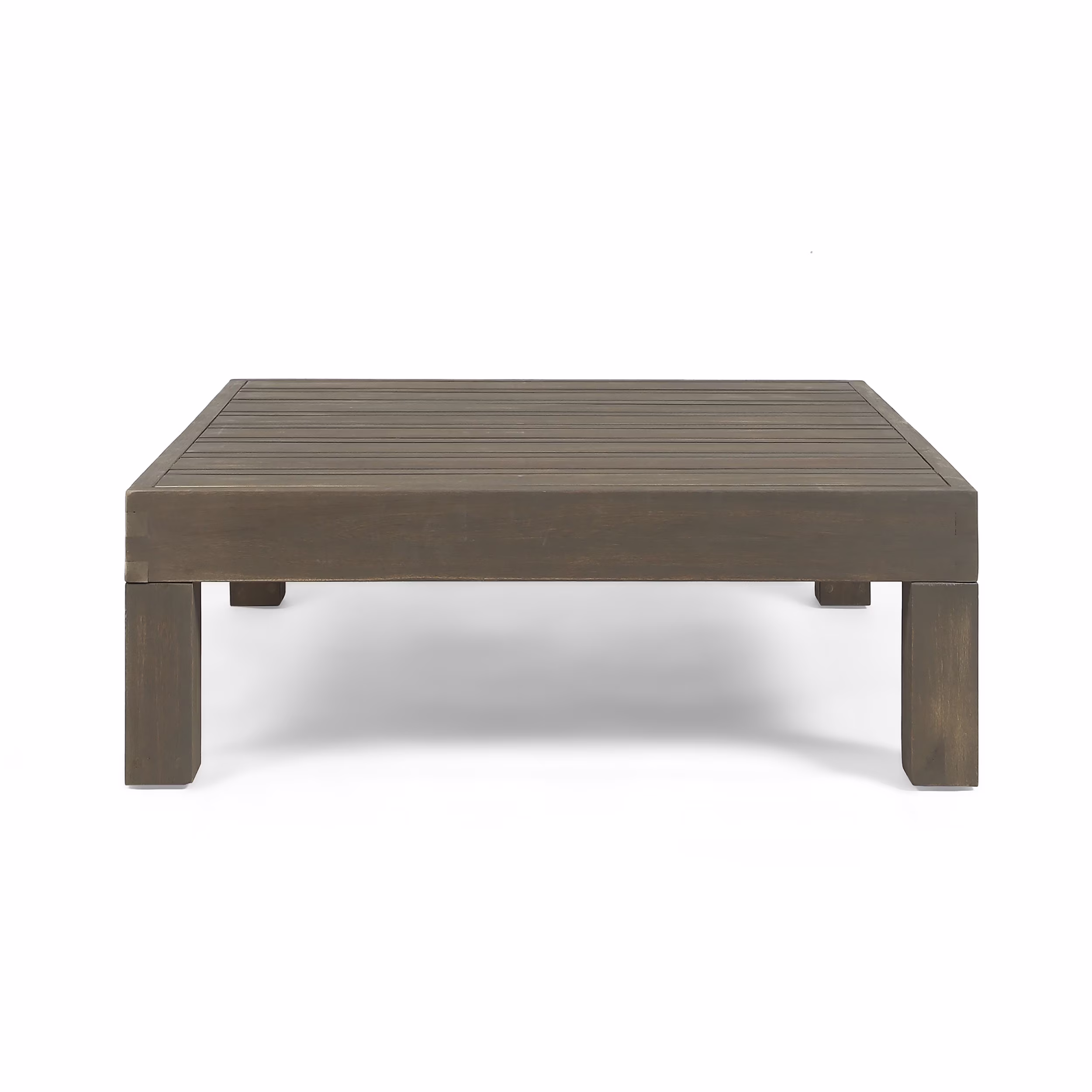 Kaena Acacia Wood Outdoor Coffee Table, Teak - Image 3