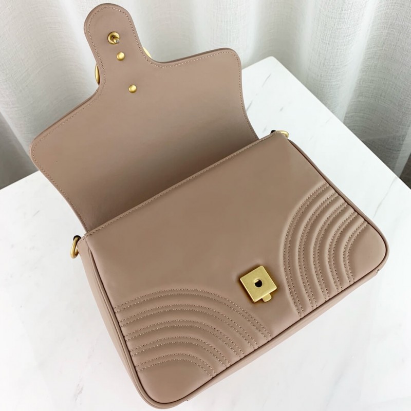 Replica Gucci Gg Marmont Matelasse Top Handle Bag 4981101:1High-quality replica