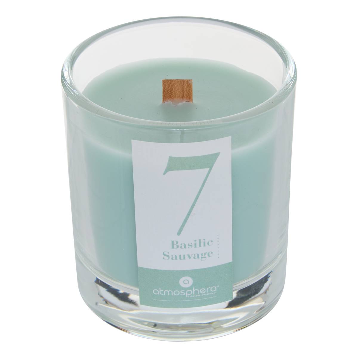 Scented Candle "Numia" Scent Gourmet, Basil, 180g