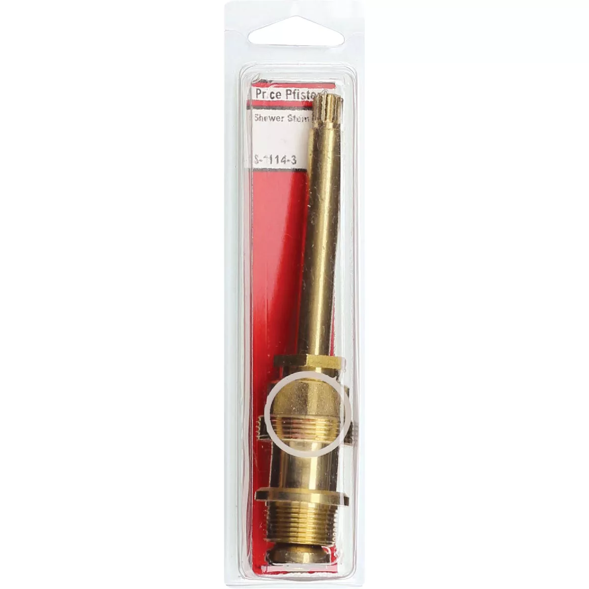 Lasco Price Pfister #6135 Hot/Cold Brass Bathtub Stem