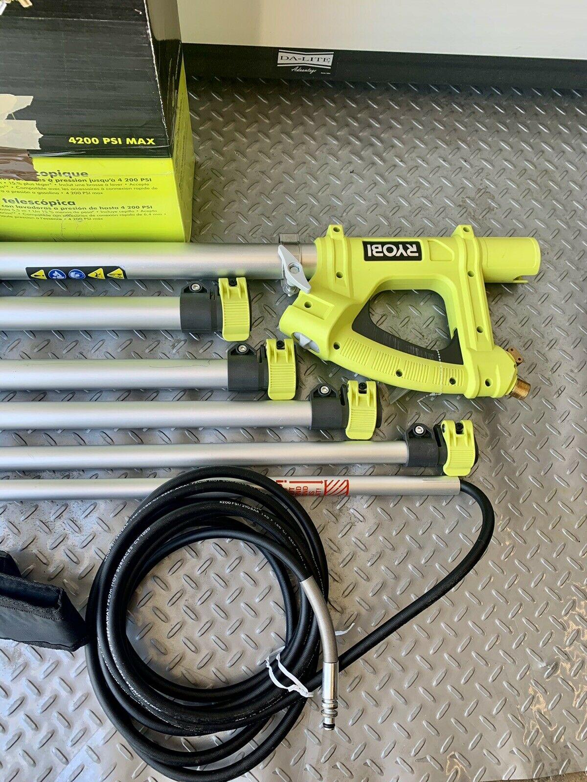 Ryobi 18 ft. Pressure Washer Extension Pole Up To 4200 PSI - RY31EP26 - Image 8 Ryobi 18 ft. Pressure Washer Extension Pole Up To 4200 PSI - RY31EP26 - Image 8