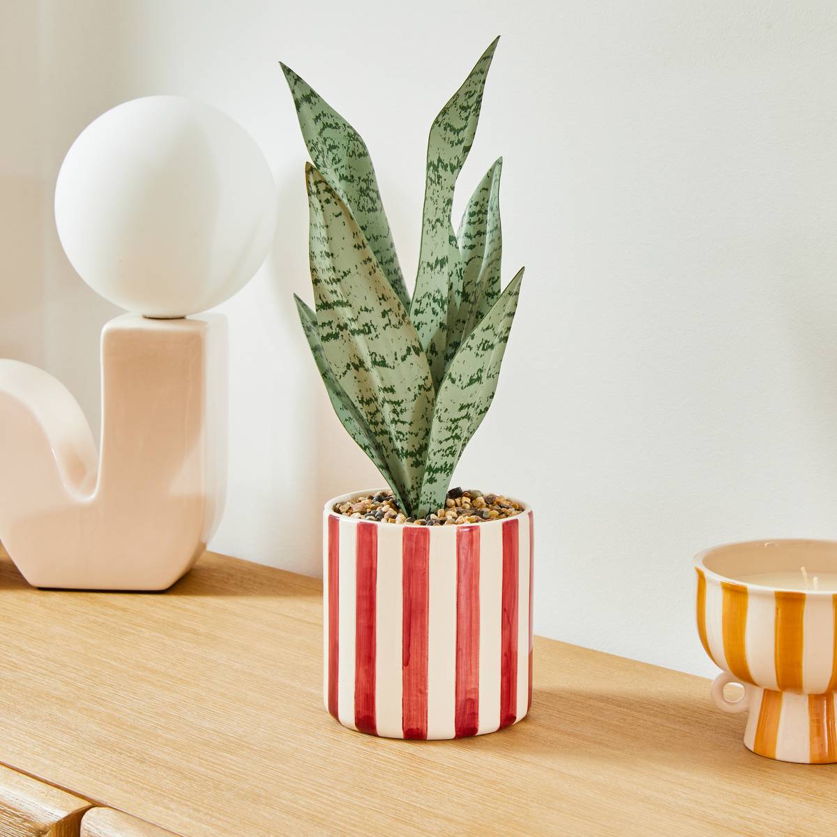 Artificial Potted Plant "Cheri" 11.5x11.5 cm