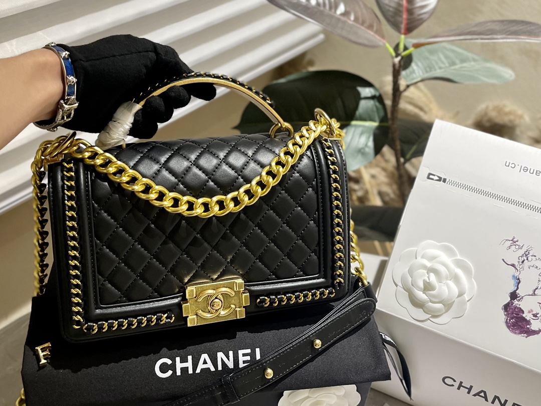 CC Leboy 25*15cm smooth leather1:1High-quality replica