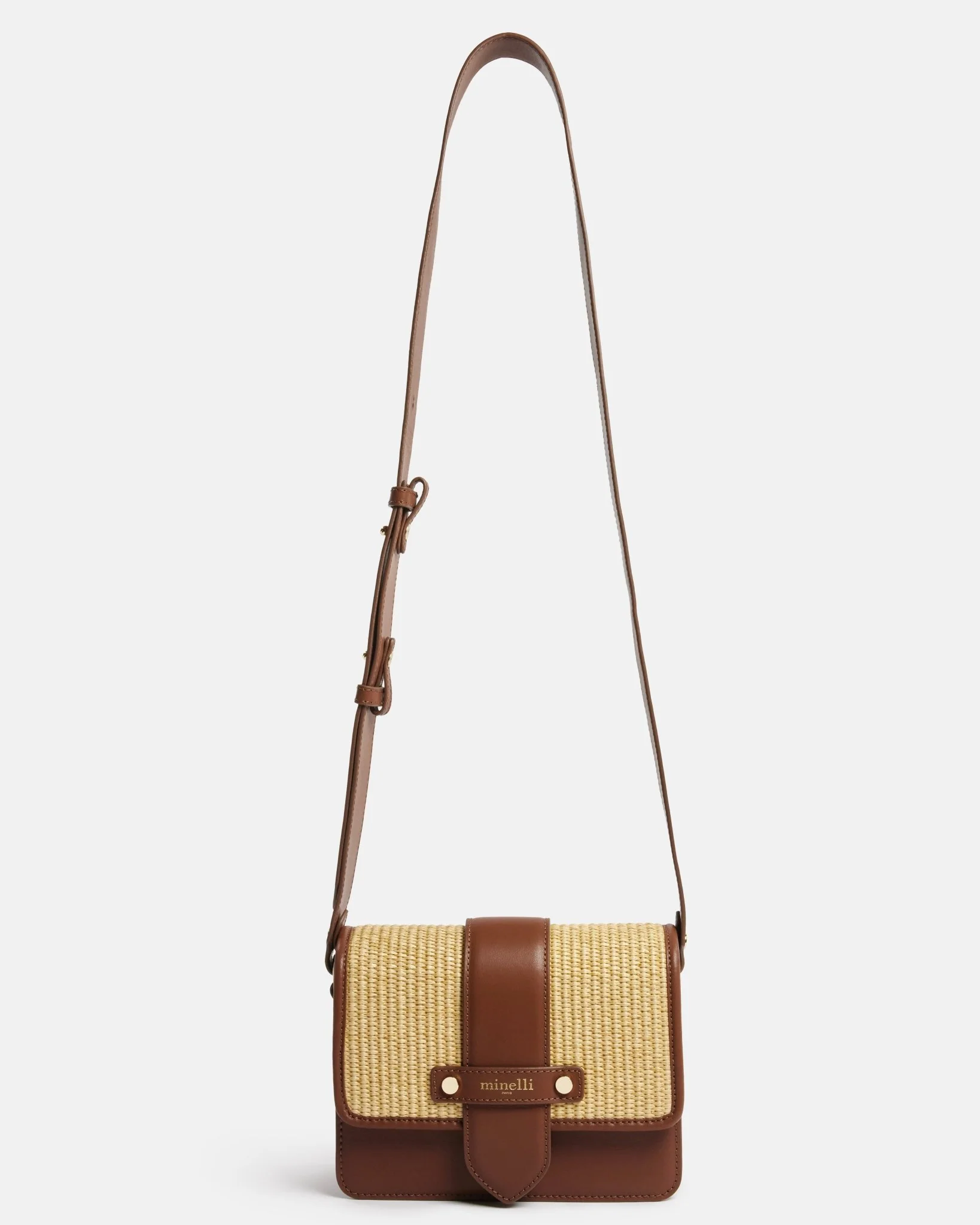 SAC MIRTY/BI - En cuir volume moyen marron