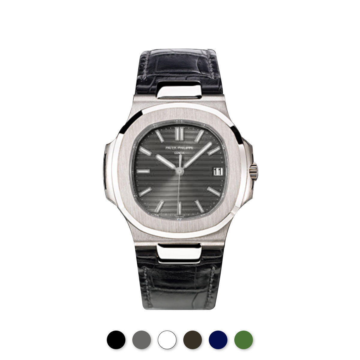 Patek Philippe - Rubber B strap for Nautilus 5711 WG / RG / YG(1:1 replica) - Top club