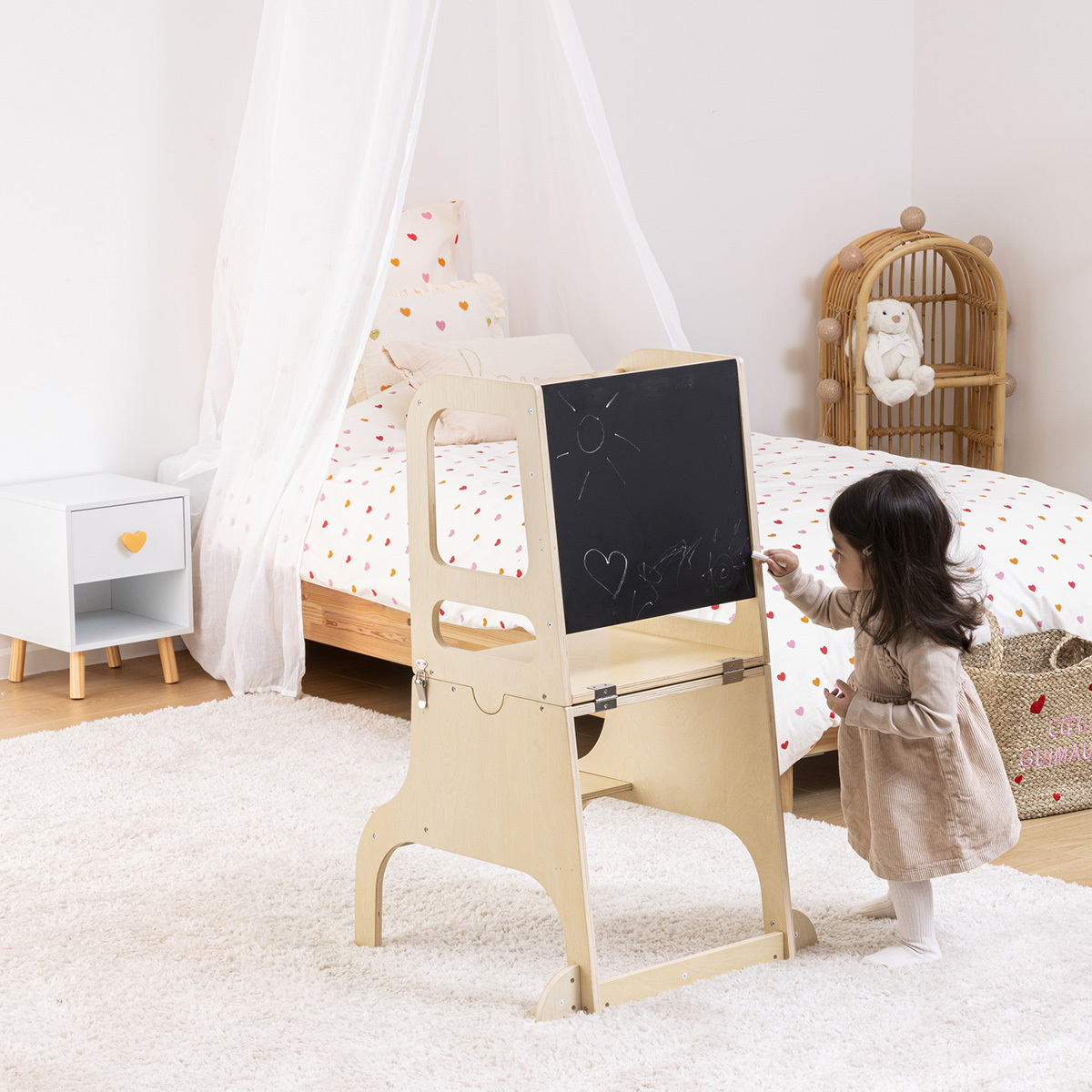 Children's lookout tower "Alba" 3 in 1, H.91 cm