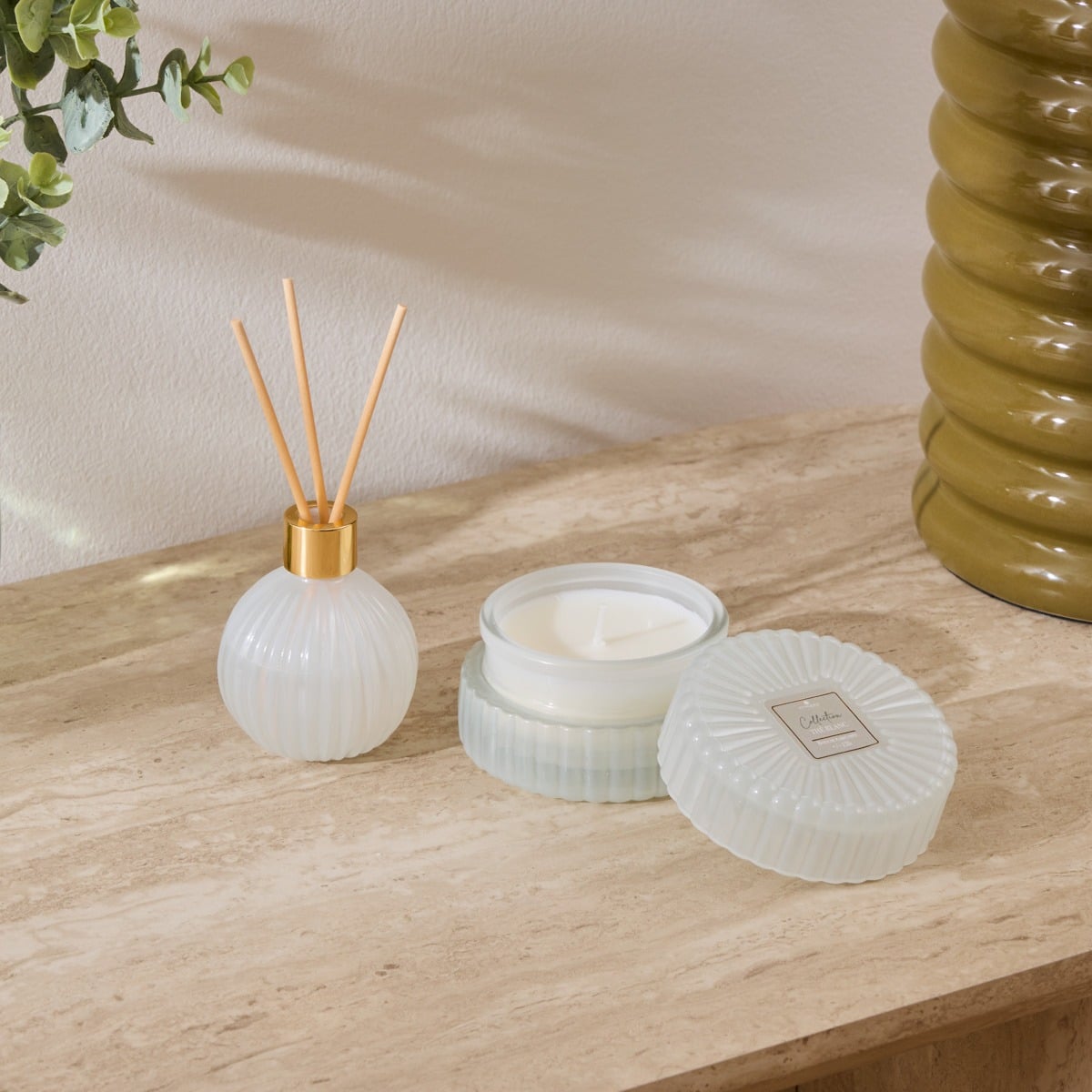 Zestaw zapachowy ALBIE Oud 40 ml + 65 g