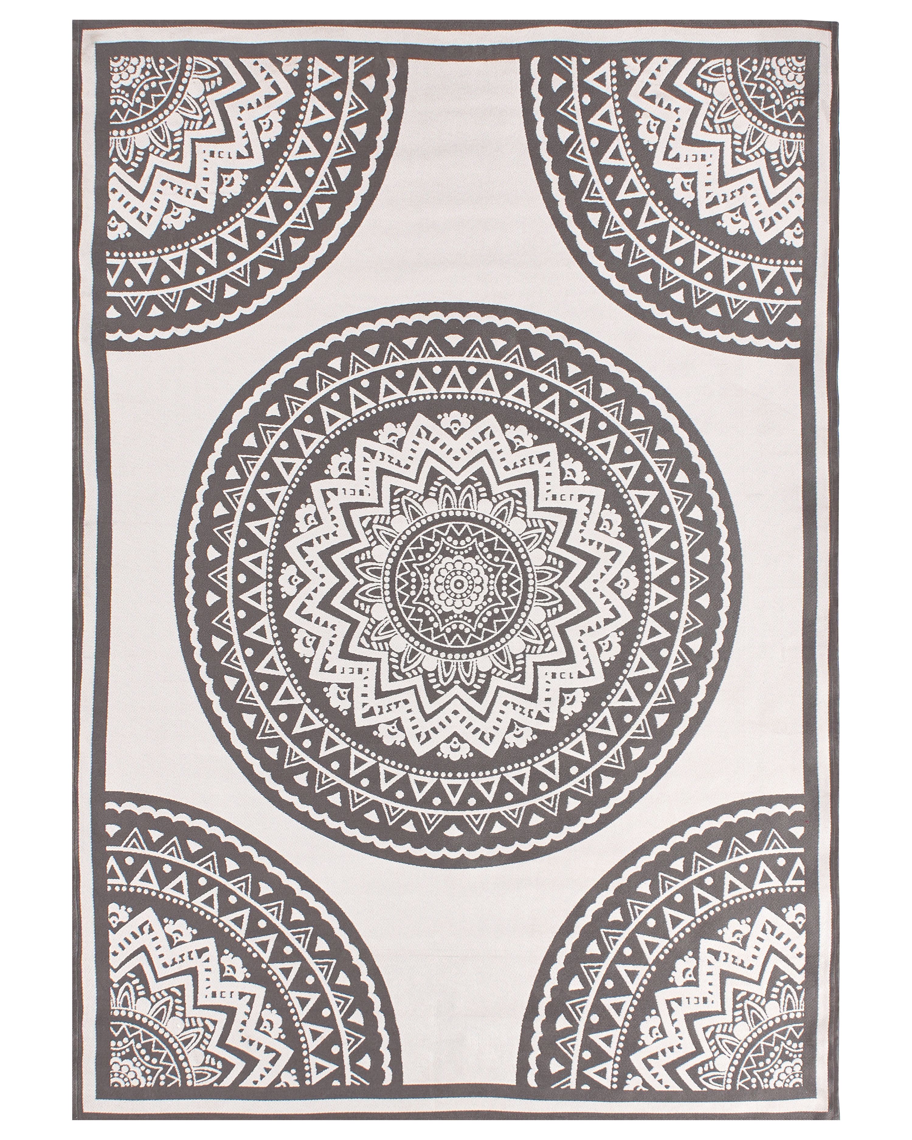Outdoor Rug NELLORE Grey 160 x 230 cm