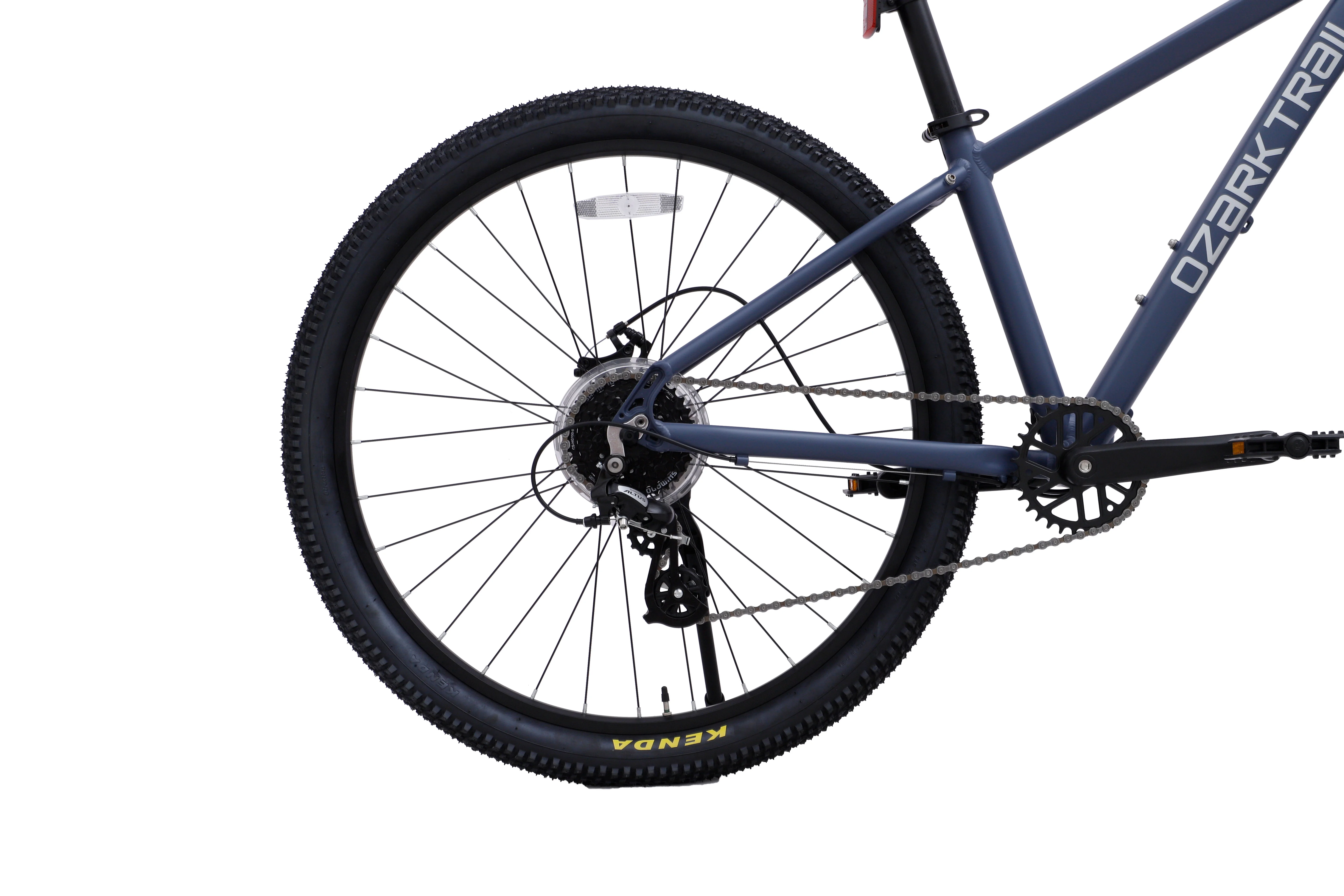 27.5" Ozark Trail M.2 Ridge Mountain Bike, Medium Frame, Fits Riders 5'3" - 5'8", Blue, Adult, Unisex - Image 9