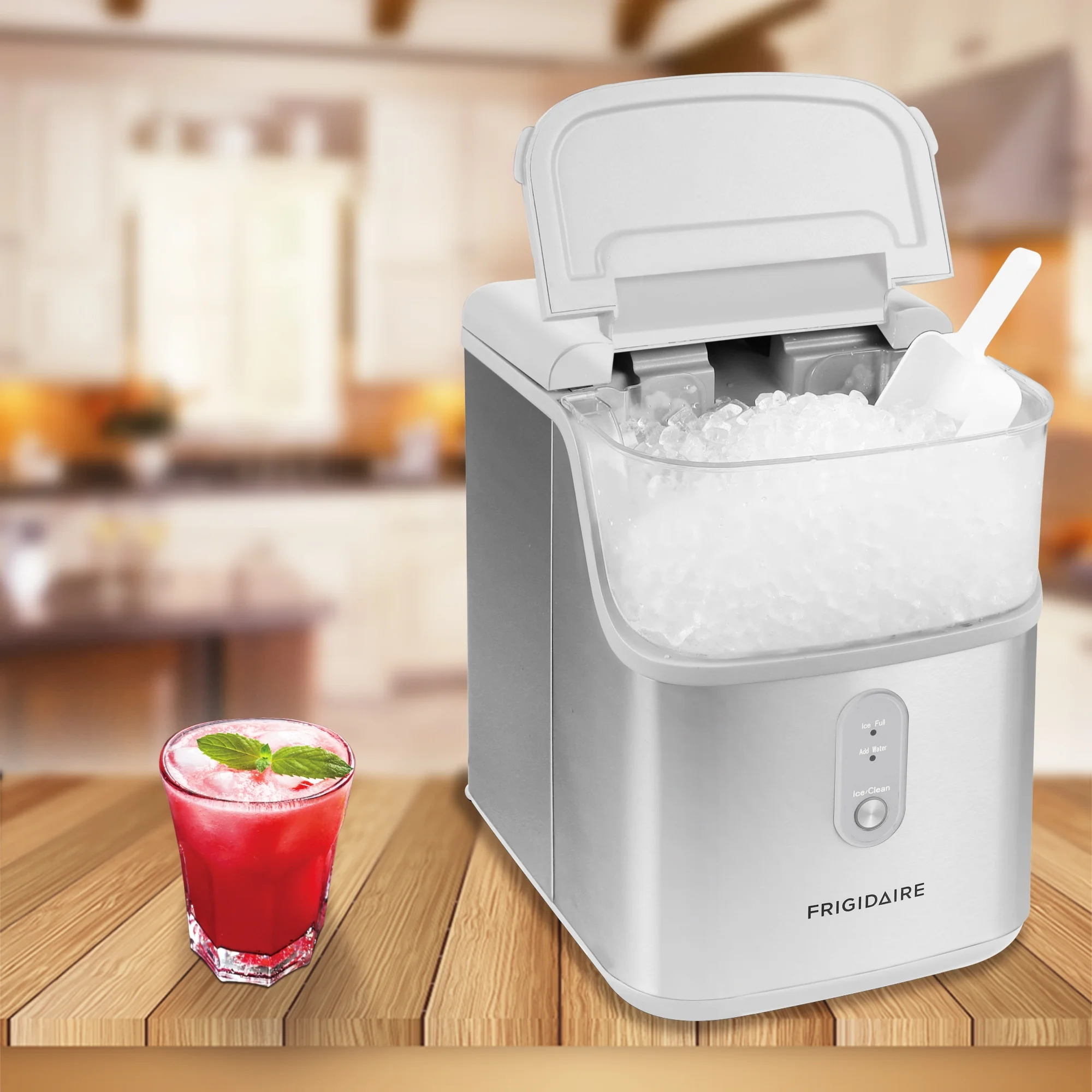 Frigidaire, 33 Lbs. Nugget Ice Maker, Black Stainless Steel, EFIC228 - Image 21