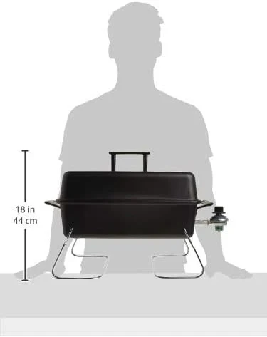 Char-Broil Portable 1-Burner Stainless Steel Propane Gas Grill - 465133010 - Image 8 Char-Broil Portable 1-Burner Stainless Steel Propane Gas Grill - 465133010 - Image 8