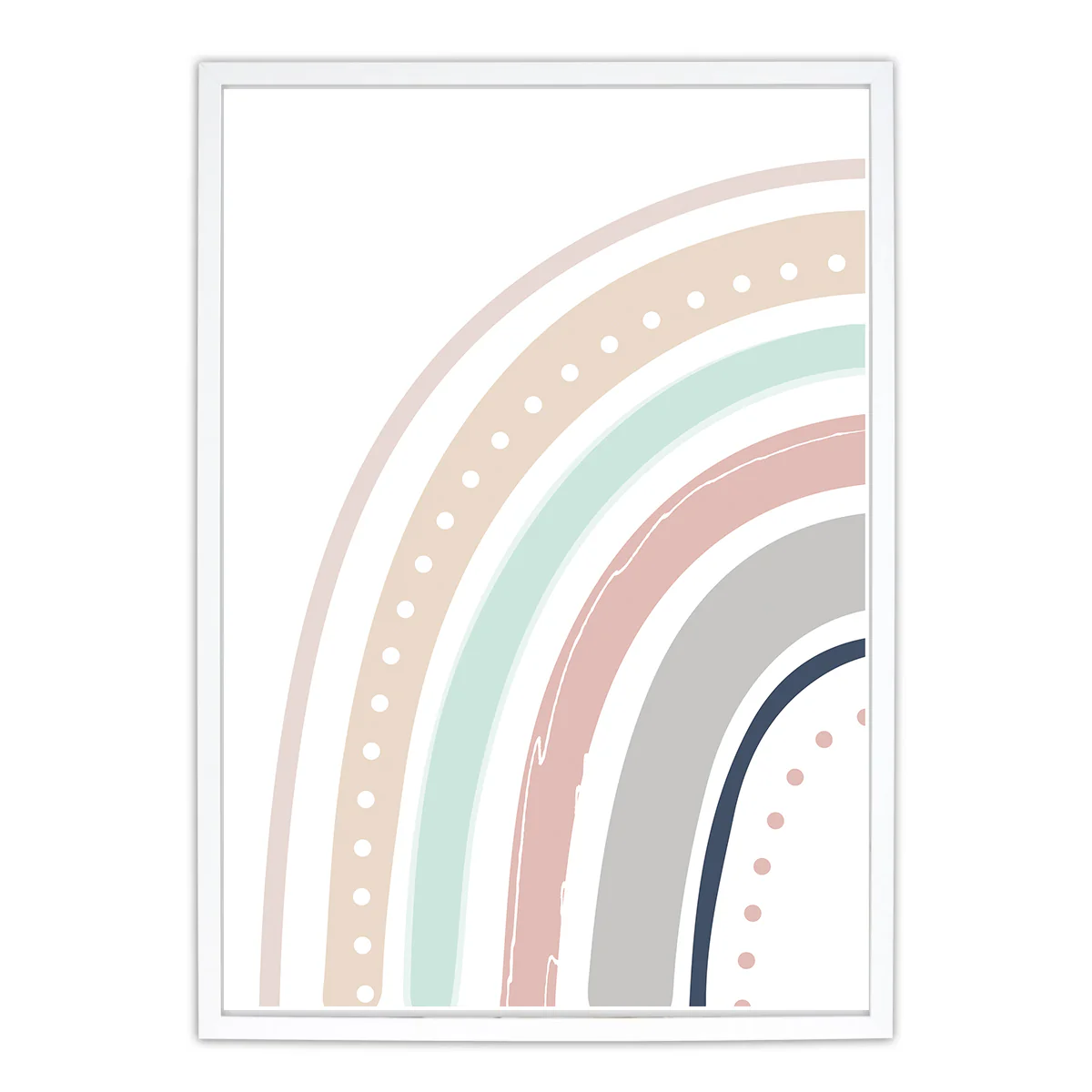 Bowzoom Poster Pastell Regenbogen