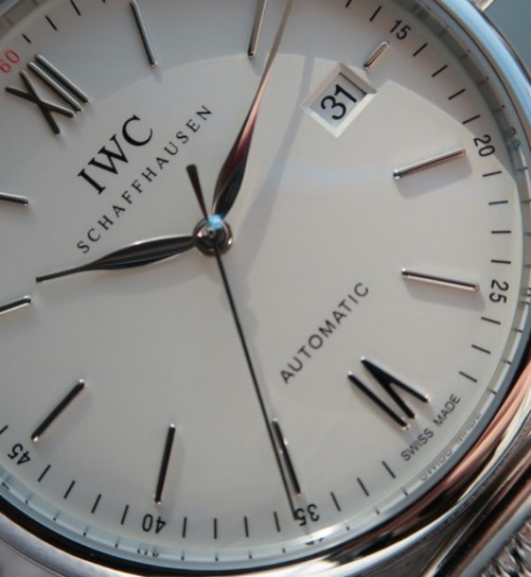 Replica IWC MK Portofino IW356505 Automatic White Dial SS Mesh Bracelet - Elite Watch Atelier