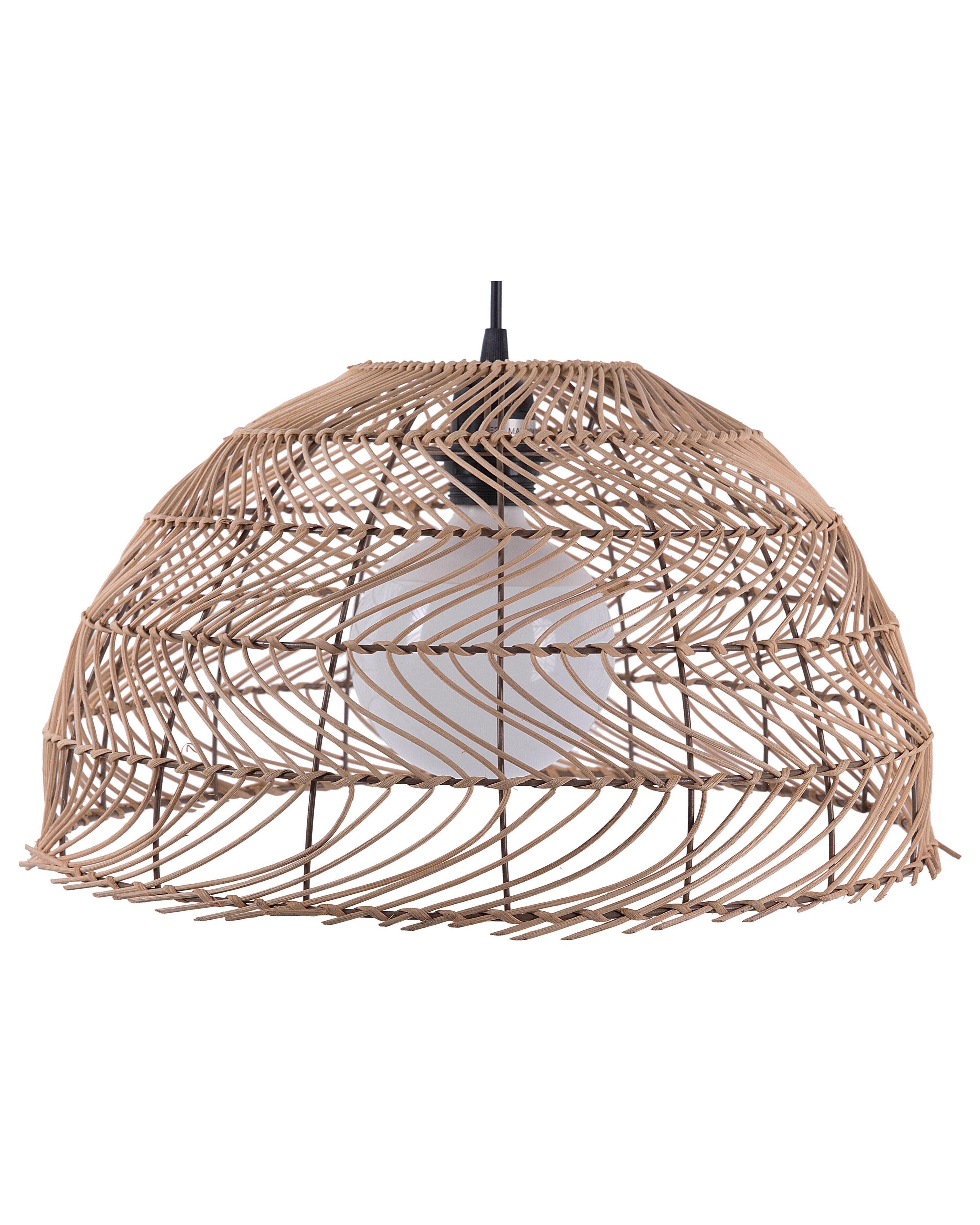 Pendant Lamp SELENGE Rattan Light Brown