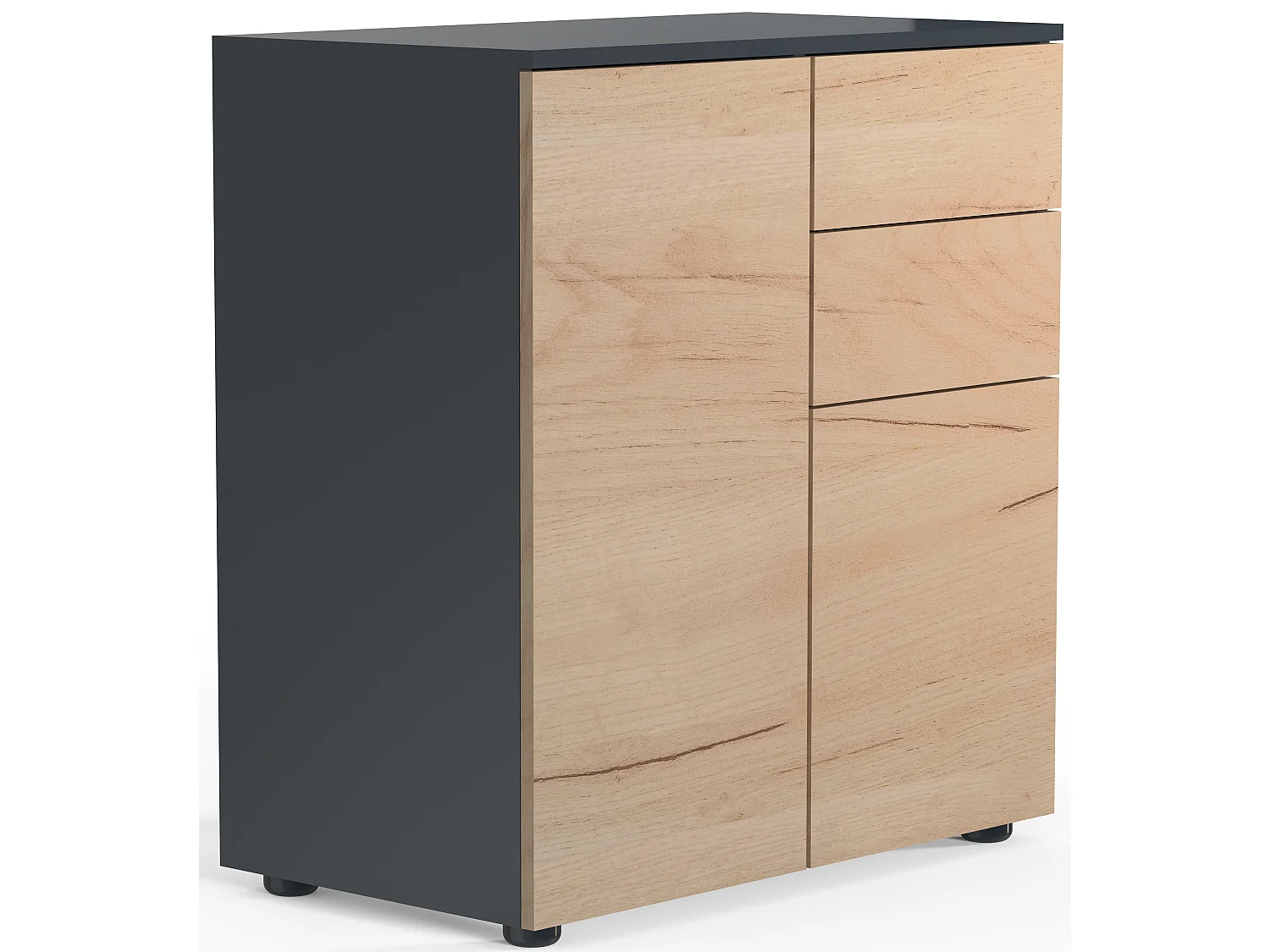 Commode de tiroirs Buffet Dalosa 4 tiroir