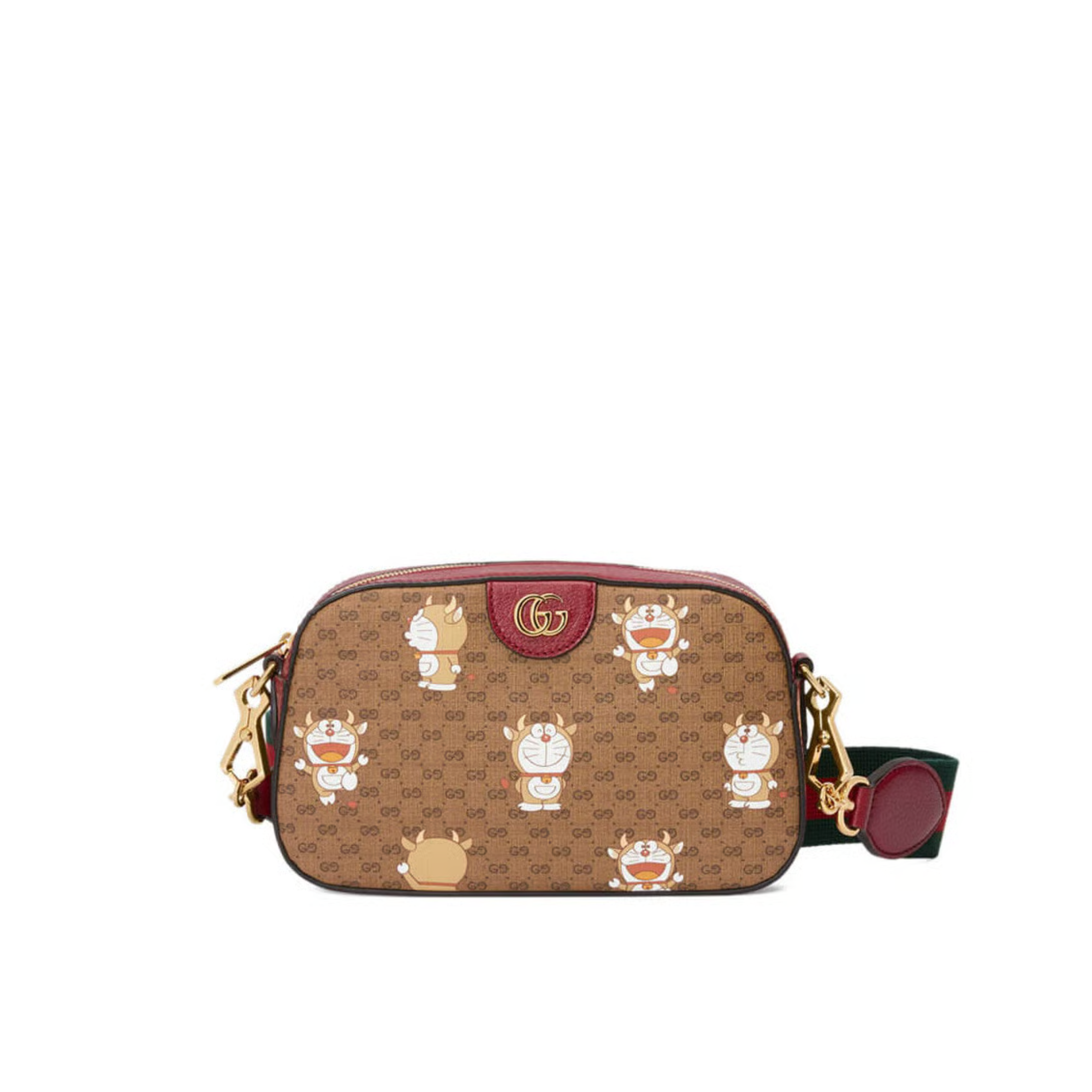 Gucci x Doraemon Small Shoulder Bag ‘Ebony’ 24cm1:1High-quality replica
