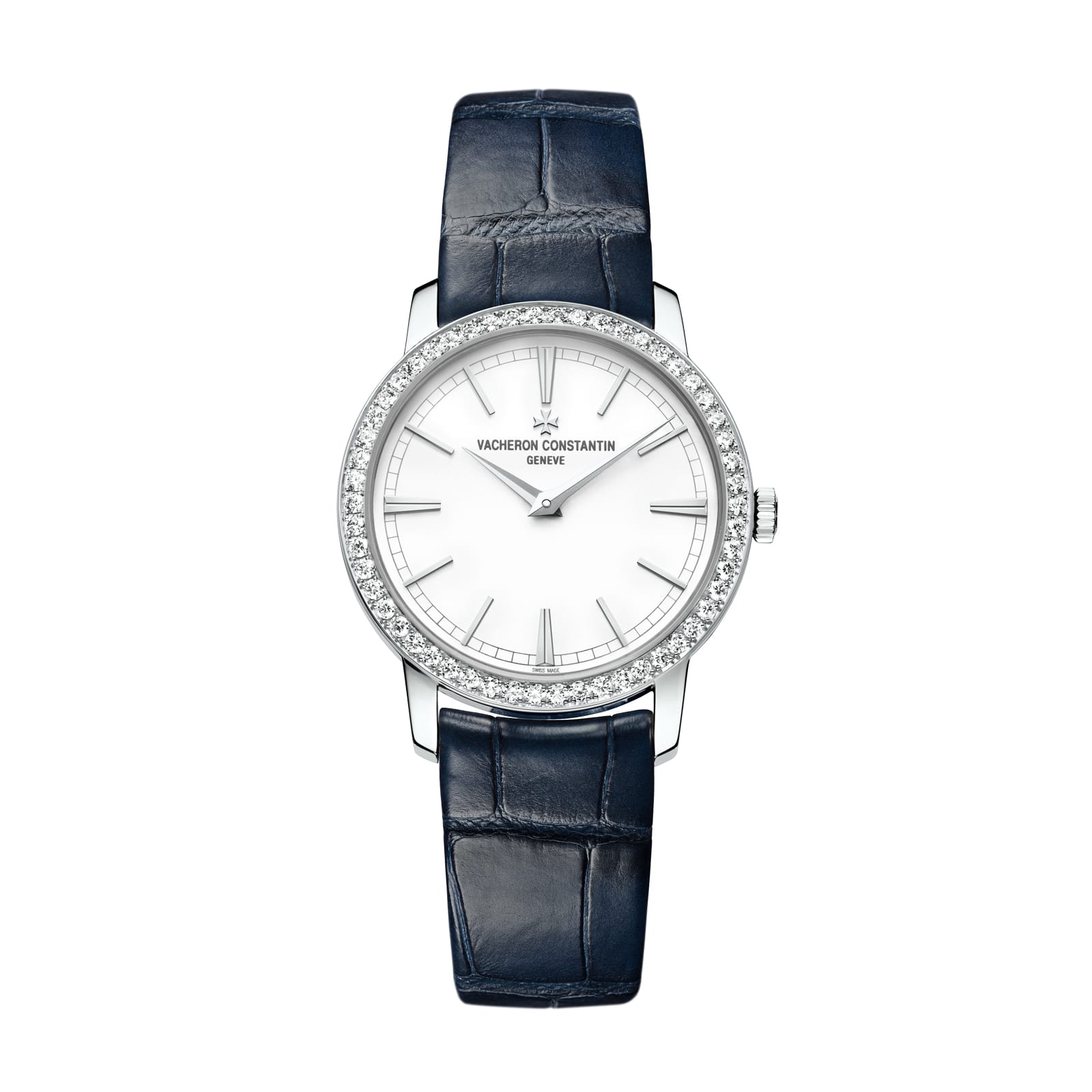 Replica Watches Fake Vacheron Constantin Traditionnelle manual-winding 33 MM WHITE GOLD(1:1 replica) - Top club
