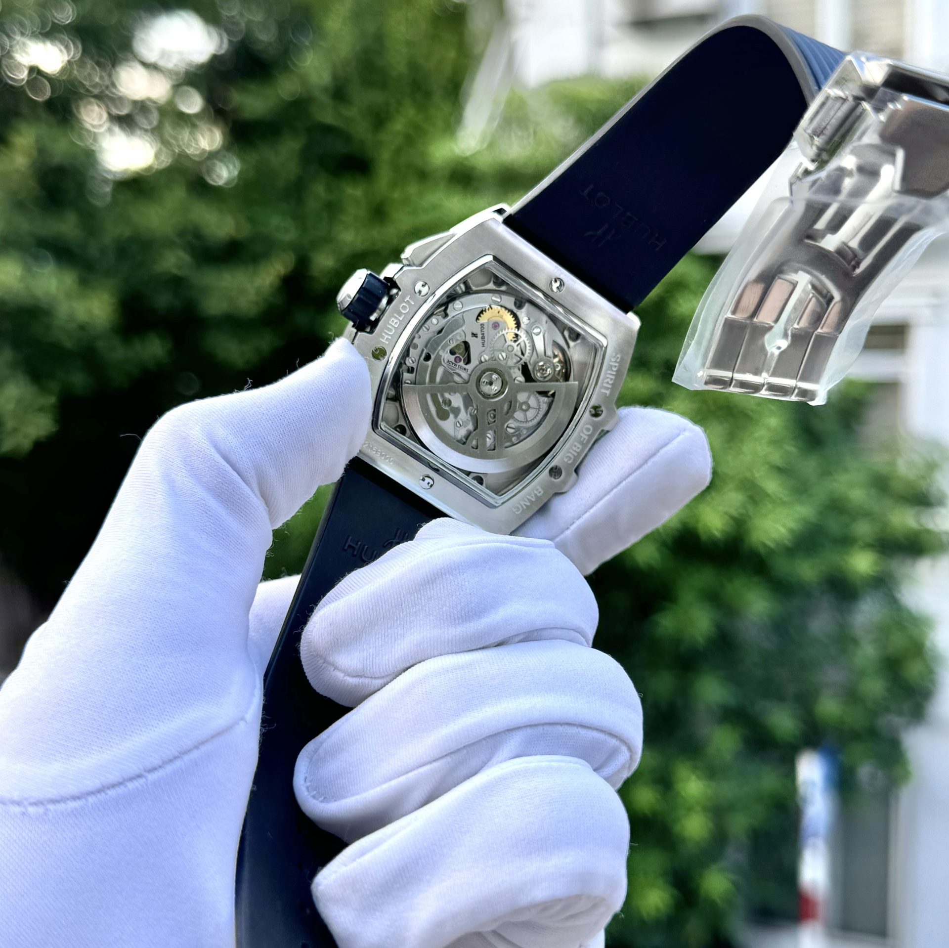 Hublot Replica 1:1 Watch Spirit Of Big Bang Blue Titanium Chronograph 42mm - Top club