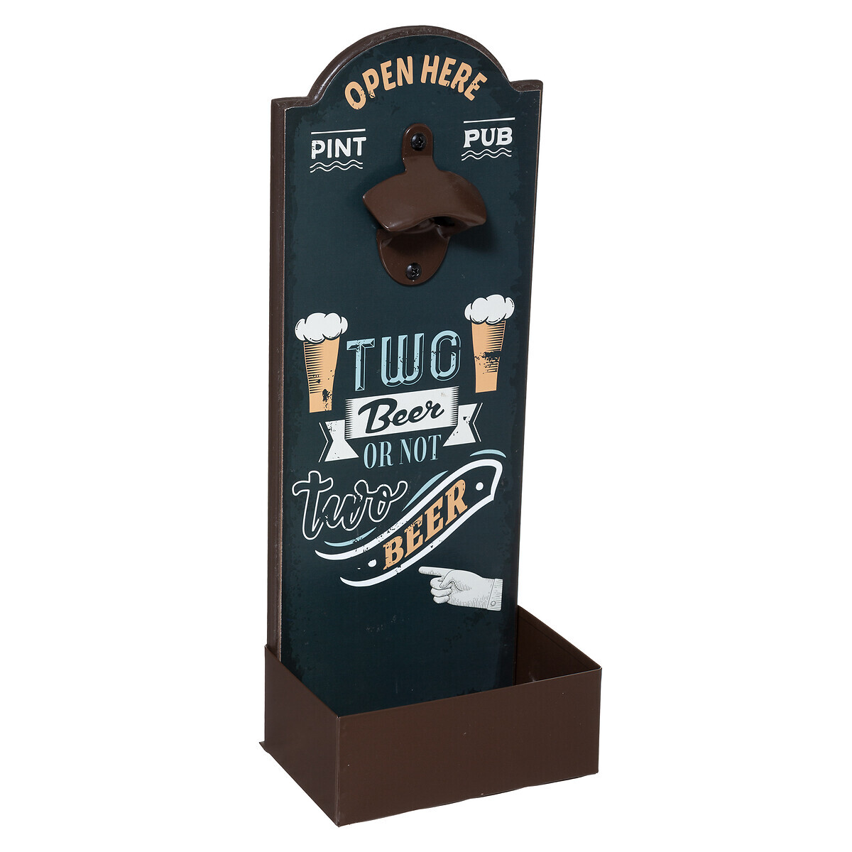 Bottle opener, metal 36x14 cm