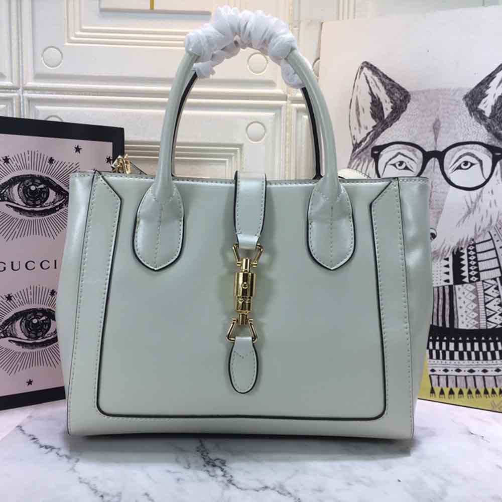 Replica Gucci Jackie 1961 Large Tote Bag 649015 Red/Black/Grey1:1High-quality replica