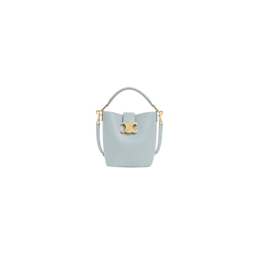 CELINE SMALL BUCKET LOUISE IN SMOOTH CALFSKIN(HIGH-END GRADE)1:1High-quality replica