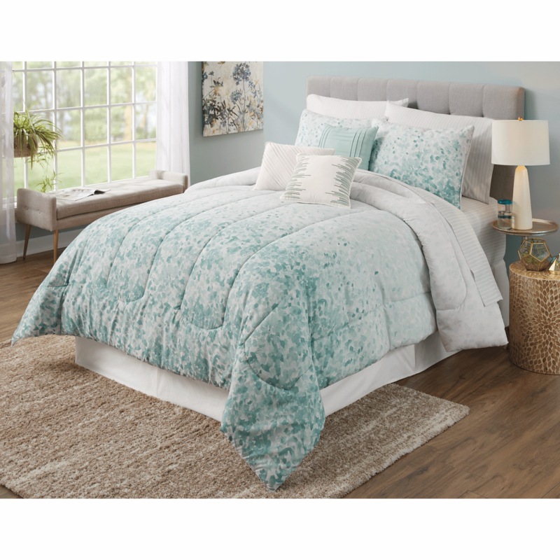 Beautyrest Vail 10-Piece Watercolor Ombre Comforter Set - MIDNIGHT VELVET CATALOG