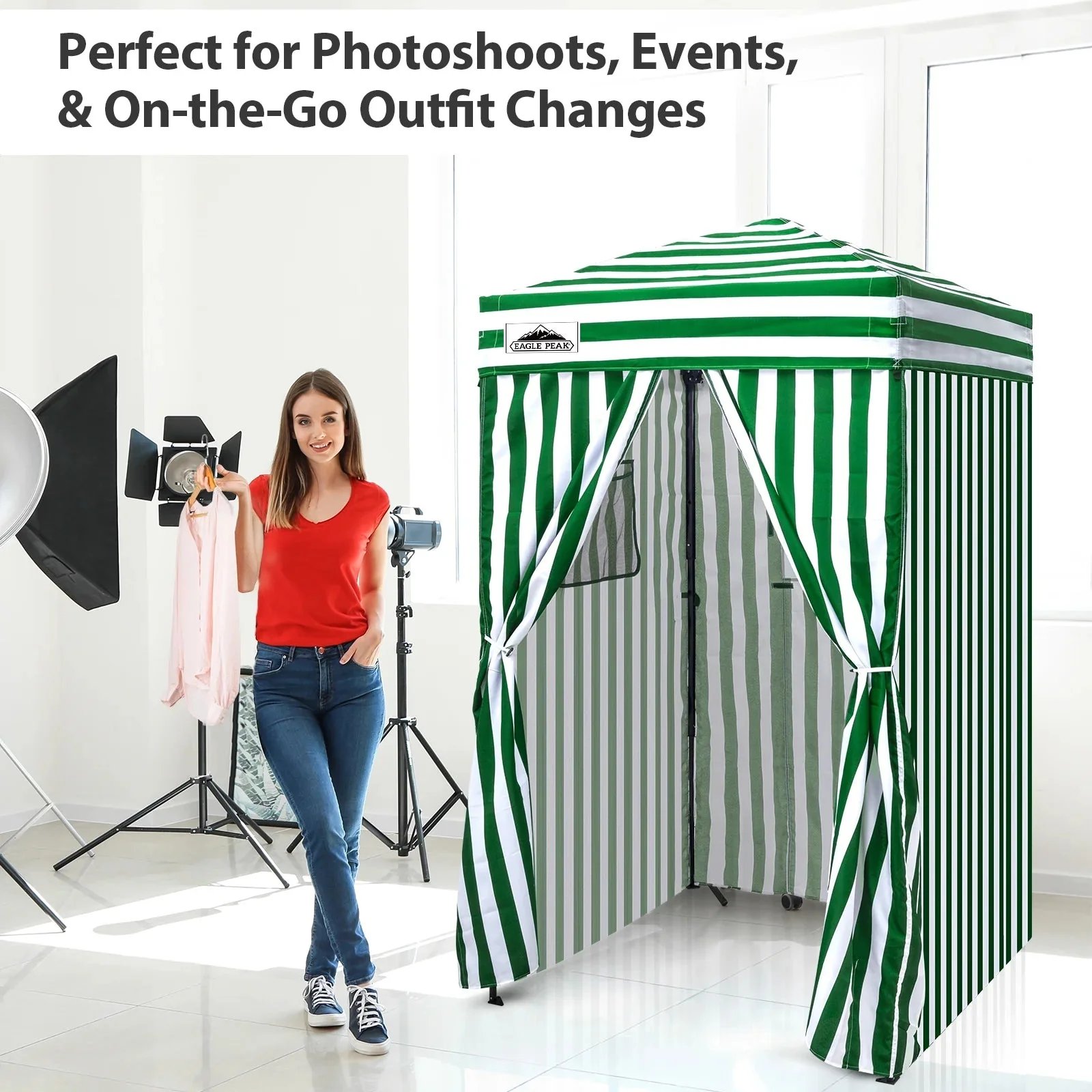 EAGLE PEAK Ultra Compact 4 ft x 4 ft Pop-Up Changing Room Canopy - Flex - Image 109 EAGLE PEAK Ultra Compact 4 ft x 4 ft Pop-Up Changing Room Canopy - Flex - Image 109