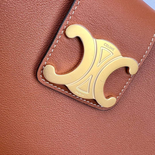 CELINE APPOLINE Medium Size Handbag – Premium Celine 1:1 Replica Bag Brown