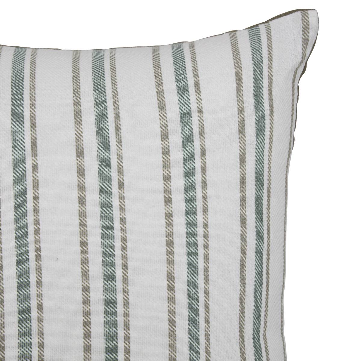 Cushion "Groove" Green, 40x40 cm