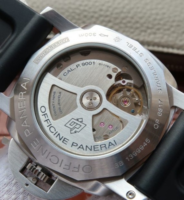 Replica Panerai VSF PAM320 GMT Rubber Strap P.9001 Super Clone - Top club