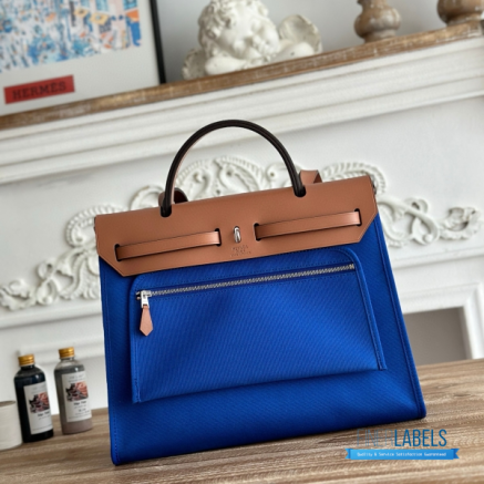 Hermès Herbag Zip 31 Bag | 31x25x10 cm | Luxury Canvas & Leather Shoulder Bag for Women | Spacious Everyday Hermès Tote1:1High-quality replica